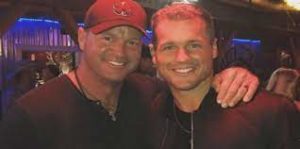Colton Underwood with his father