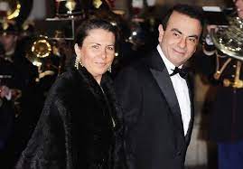 Rita Ghosn with her ex-husband