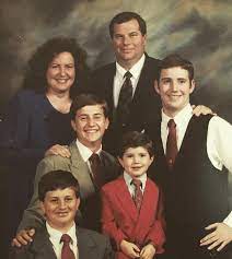 Ben Napier with his family
