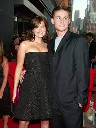 Mandy Moore with her ex-boyfriend Andy