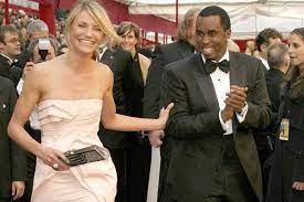 Sean Combs with his ex-girlfriend Cameron