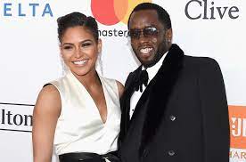 Sean Combs with his girlfriend Cassie