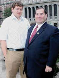 Jerry Nadler with his son