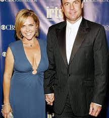 Mark Steines with his ex-wife Leanza