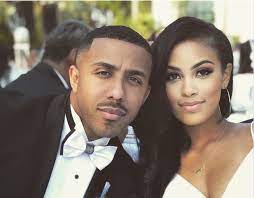 Marques Houston with his wife Miyana