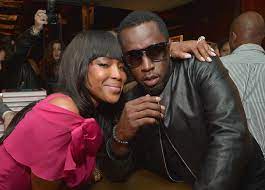 Sean Combs with his ex-girlfriend Naomi