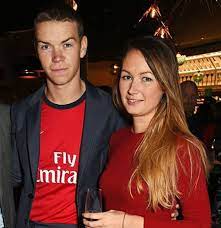 Will Poulter with his sister