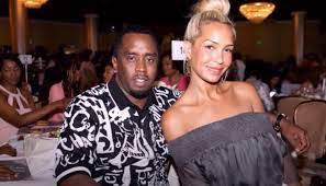 Sean Combs with his ex-girlfriend Sarah
