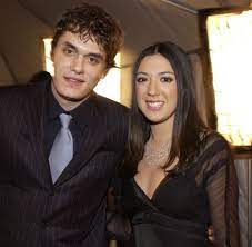 John Mayer with his ex-girlfriend Vanessa