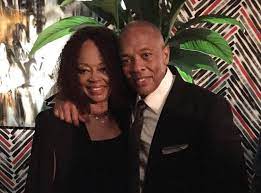 Dr. Dre with his mother