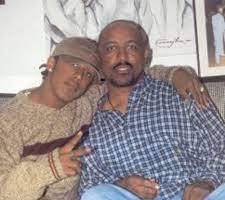 Marques Houston with his father
