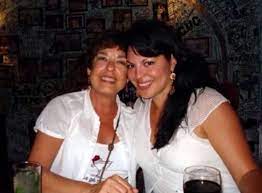 Sara Ramirez with her mother