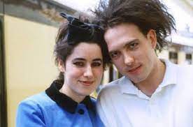 Robert Smith with his wife