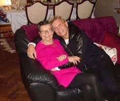 Billy Idol with his mother