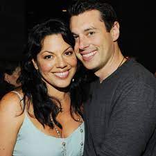 Sara Ramirez with her husband