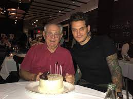 John Mayer with his father