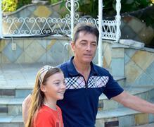 Scott Baio with his daughter
