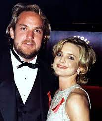 Courtney Thorne-Smith with her ex-husband Andrew