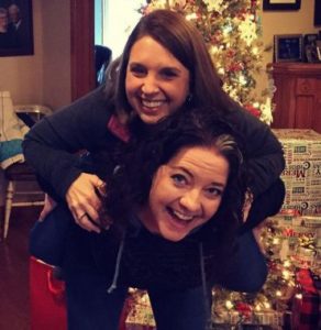 Ashley McBryde with her sister