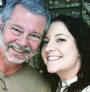 Ashley McBryde with her step-father