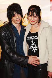 Pauley Perrette with her ex-husband Coyote
