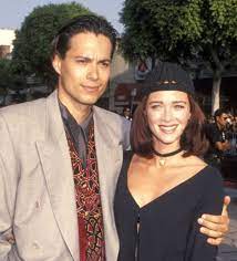 Lauren Holly with her ex-husband Danny