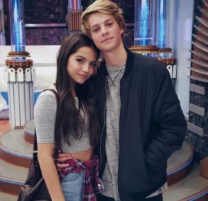 Jace Norman with his ex-girlfriend Isabela