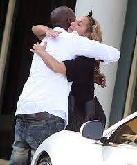 Tyrese Gibson with his ex-girlfriend Leona 