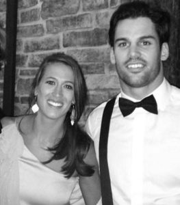 Eric Decker with his sister