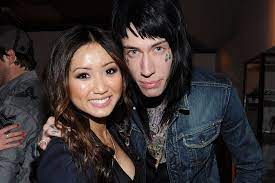 Brenda Song with her ex-fiance Trace