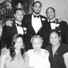 Lil Fizz with his family