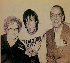 Iggy Pop with his parents