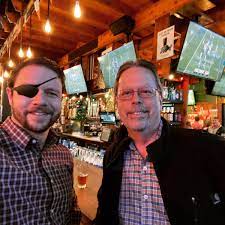 Dan Crenshaw with his father