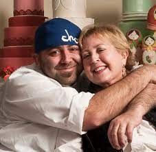 Duff Goldman with his mother