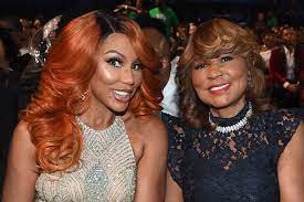 Tamar Braxton with her mother