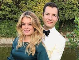 Daphne Oz with her husband