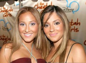 Adrienne Bailon with her sister