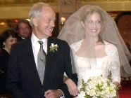 Ali Wentworth with her father