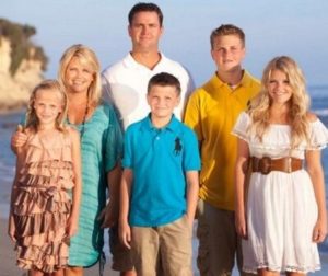 Witney Carson with her family