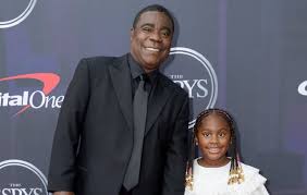 Tracy Morgan with his daughter