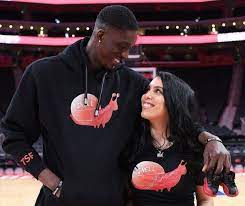 Tony Snell with his wife