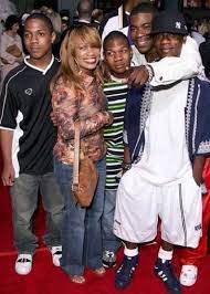 Tracy Morgan with his sons