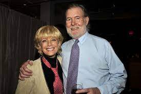 Lesley Stahl with her husband Aaron