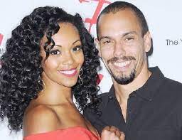 Bryton James with his ex-wife Ashley 