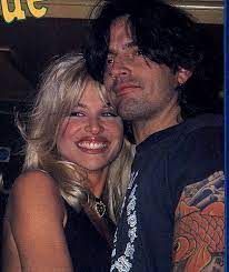 Tommy Lee with his ex-girlfriend Bobbie