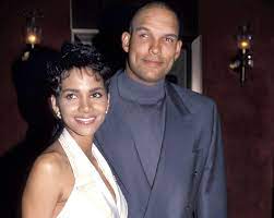 Halle Berry with her ex-husband David