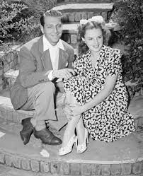 Judy Garland with her ex-husband David