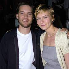 Tobey Maguire with his ex-girlfriend Kristen
