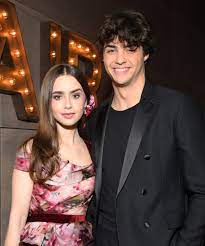 Noah Centineo with his girlfriend Lily
