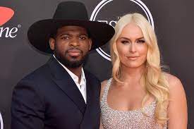 P.K. Subban with his girlfriend